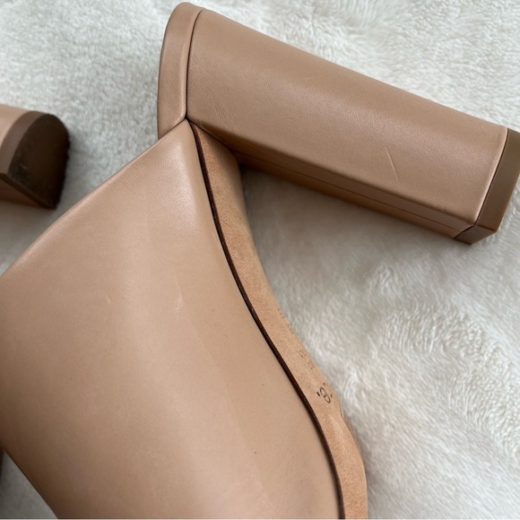 🤍 euc | Vince | Hanna leather block-heel mule - Picture 3 of 10
